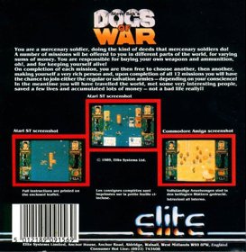 Dogs of War - Box - Back