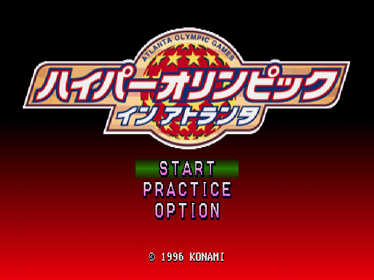 International Track & Field - Screenshot - Game Title Image