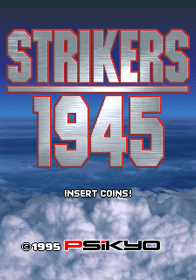 Strikers 1945 - Screenshot - Game Title