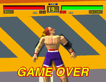 Virtua Fighter - Screenshot - Game Over