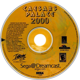 Caesars Palace 2000: Millennium Gold Edition - Disc Image