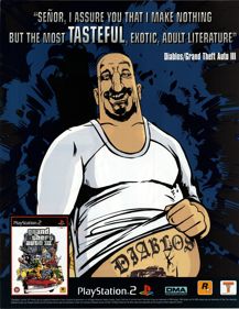 Grand Theft Auto III - Advertisement Flyer - Front