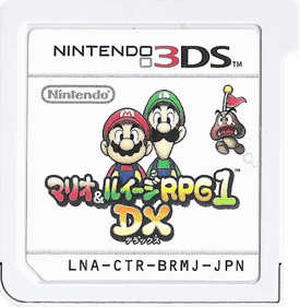 Mario & Luigi: Superstar Saga + Bowser's Minions - Cart - Front