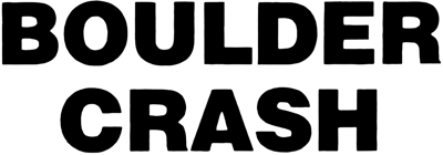 Boulder Crash - Clear Logo