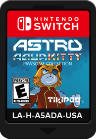 Astro Aqua Kitty Pawsome Collection - Cart - Front
