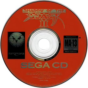 Shadow of the Beast II - Disc Image