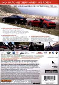 Forza Motorsport 3 - Box - Back