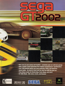 Sega GT 2002 - Advertisement Flyer - Front