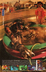 Burning Rangers - Advertisement Flyer - Front