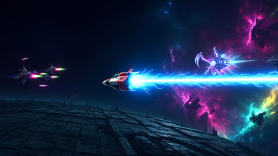 Space Bomber - Fanart - Background