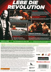 WWE '13 - Box - Back