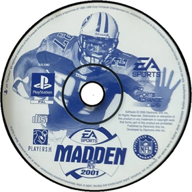 Madden NFL 2001 - Disc