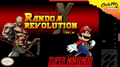 Super Mario World Random Revolution X - Fanart - Box - Front