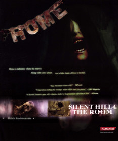 Silent Hill 4: The Room - Advertisement Flyer - Front