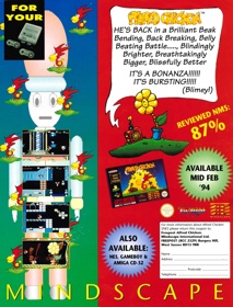 Super Alfred Chicken - Advertisement Flyer - Front