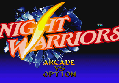 Night Warriors: Darkstalkers' Revenge - Screenshot - Game Select