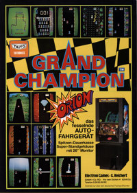 Grand Champion - Advertisement Flyer - Front