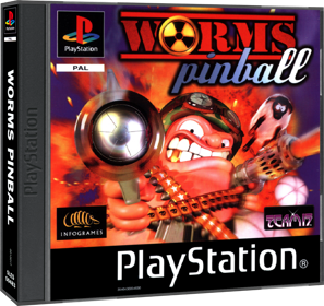 Worms Pinball - Box - 3D Image