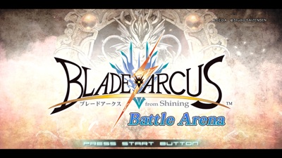 Blade Arcus from Shining: Battle Arena - Screenshot - Game Title