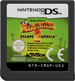 Madagascar: Escape 2 Africa - Cart - Front Image