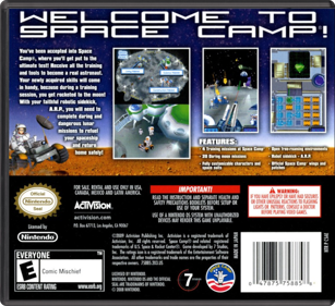 Space Camp - Box - Back - Reconstructed
