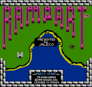 Rampart (Bitmasters) - Screenshot - Game Title Image