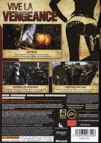 The Saboteur - Box - Back