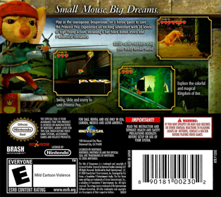 The Tale of Despereaux - Box - Back