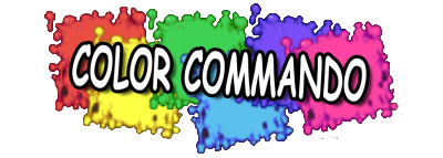 Color Commando - Clear Logo