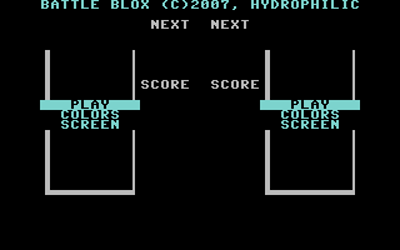 Battle Blox - Screenshot - Game Title