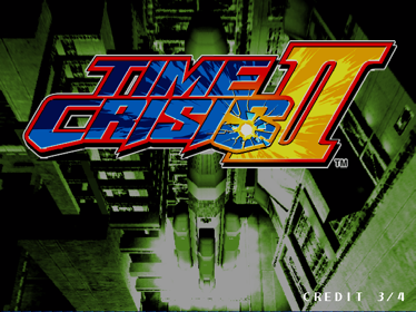 Time Crisis II - Screenshot - Game Title