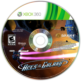 Aces of the Galaxy - Fanart - Disc