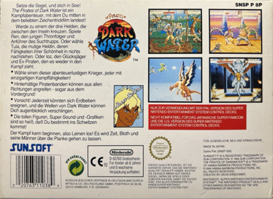 The Pirates of Dark Water - Box - Back