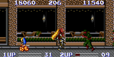 The Ninja Warriors - Screenshot - Gameplay Image