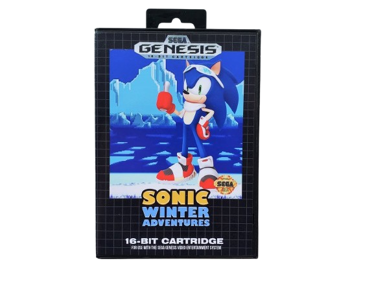 Sonic Winter Adventures - Fanart - Box - Front Image
