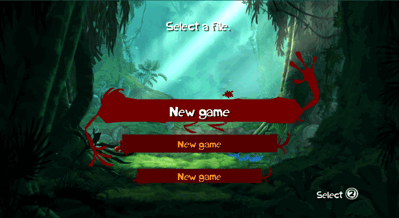 Rayman Origins - Screenshot - Game Select