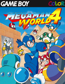 Mega Man World 4 DX - Fanart - Box - Front