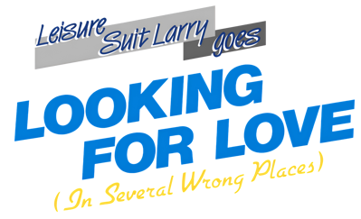 Leisure Suit Larry Goes Looking for Love (in Several Wrong Places) - Clear Logo