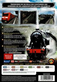Rail Simulator - Box - Back