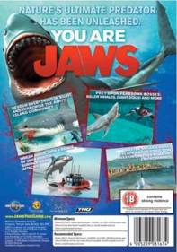 Jaws Unleashed - Box - Back