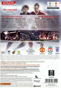 PES 2010: Pro Evolution Soccer - Box - Back