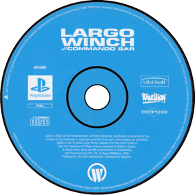 Largo Winch: Commando SAR - Disc Image