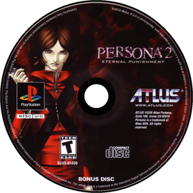 Persona 2: Eternal Punishment - Disc Image