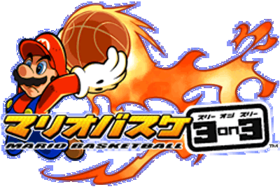 Mario Hoops 3 on 3 - Clear Logo
