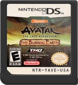 Avatar: The Last Airbender: The Burning Earth - Cart - Front Image