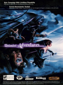 Neverwinter Nights - Advertisement Flyer - Front