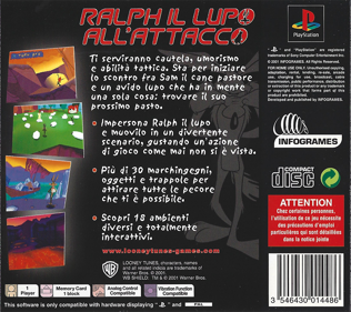 Looney Tunes: Sheep Raider - Box - Back