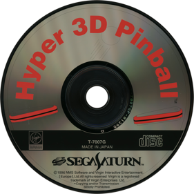 hyper 3-D Pinball - Disc Image