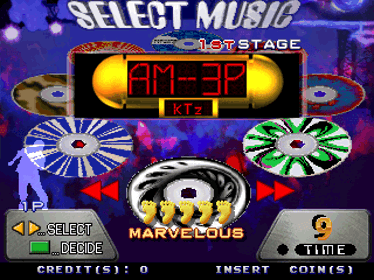 Dance Dance Revolution - Screenshot - Game Select