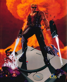 Duke Nukem: Total Meltdown - Advertisement Flyer - Front